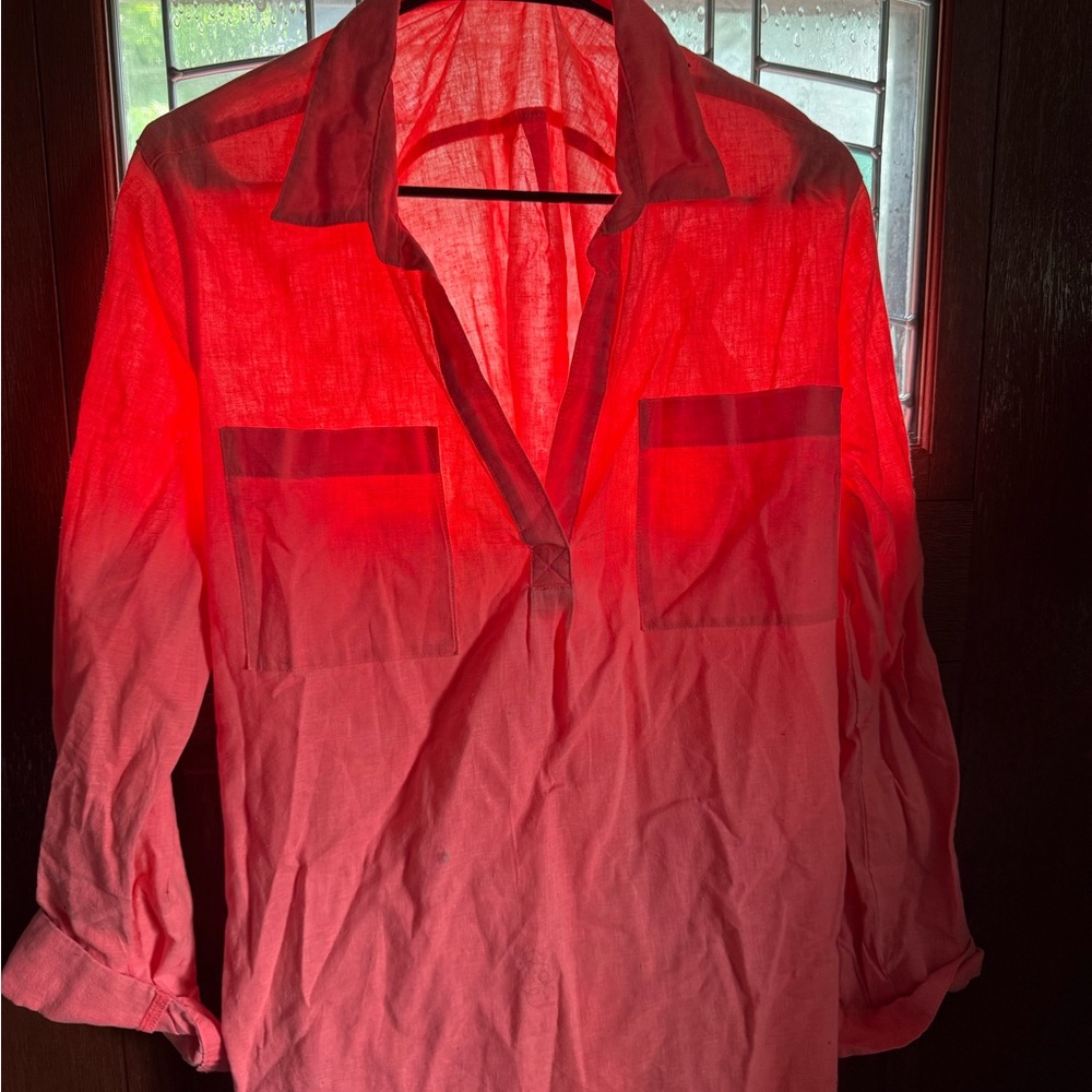 Old Navy Vibrant Red Shirt